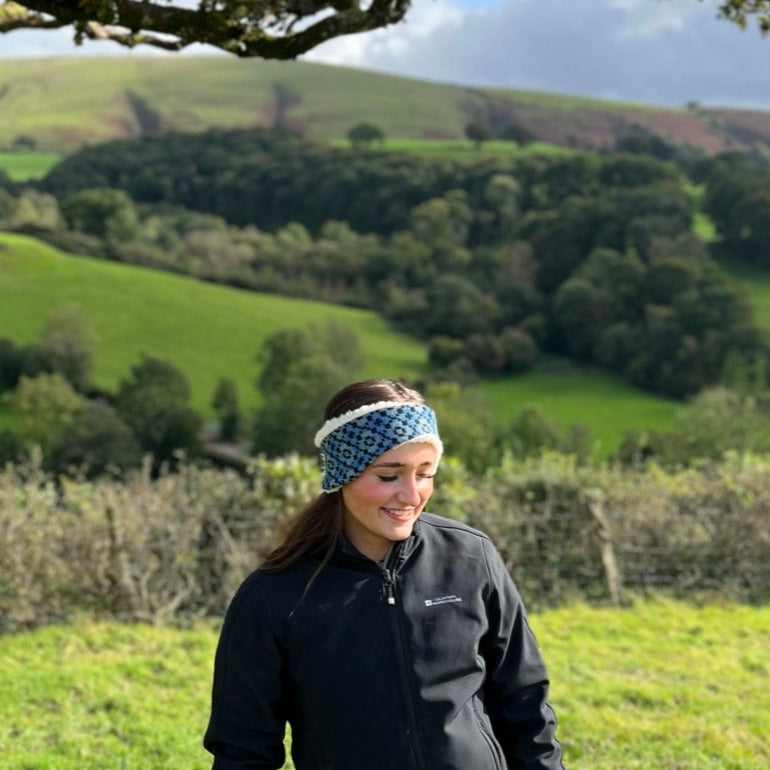 Topaz Blaze Headband Welsh Tweed