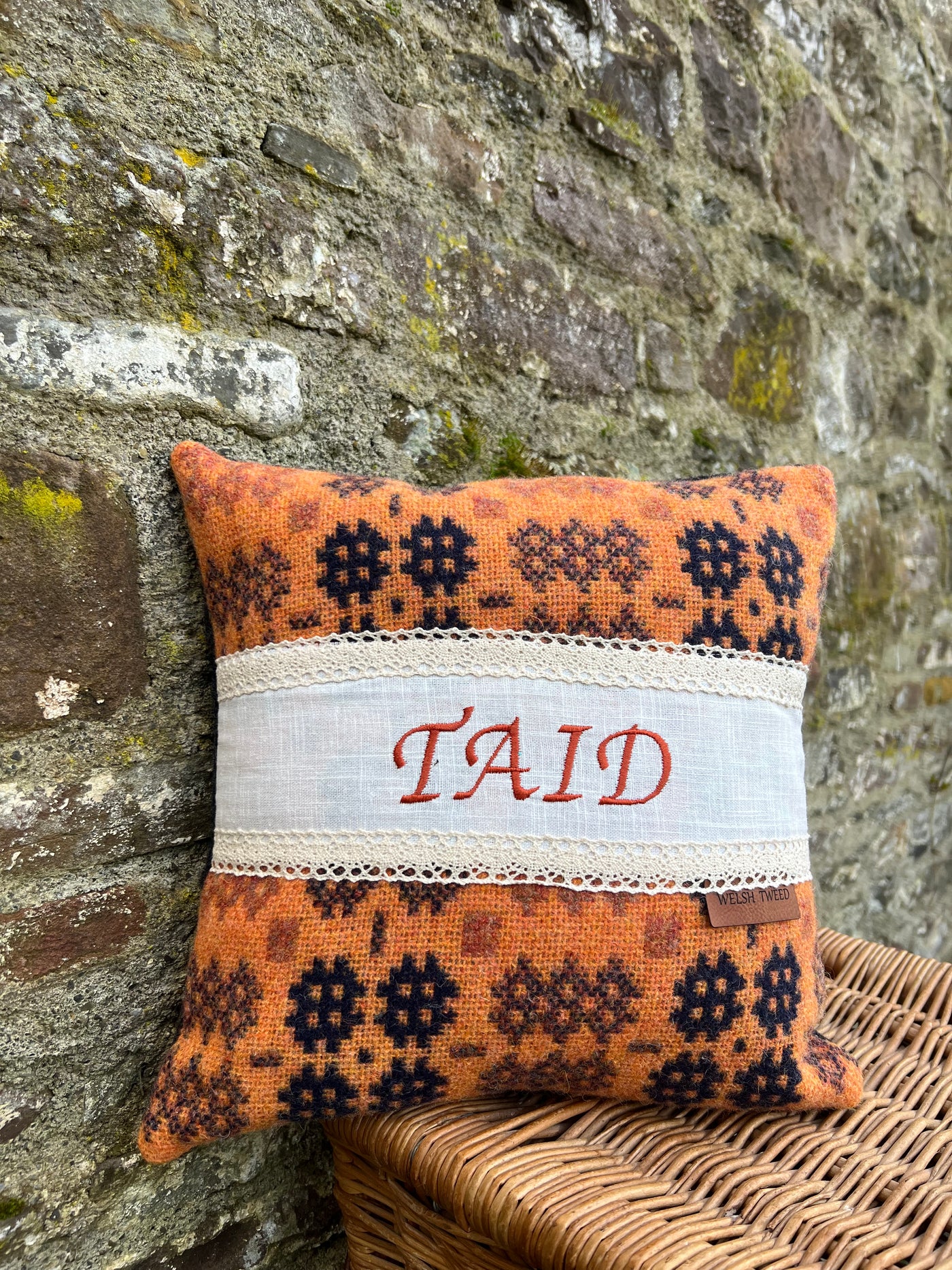 Welsh Tapestry Personalised Cushion