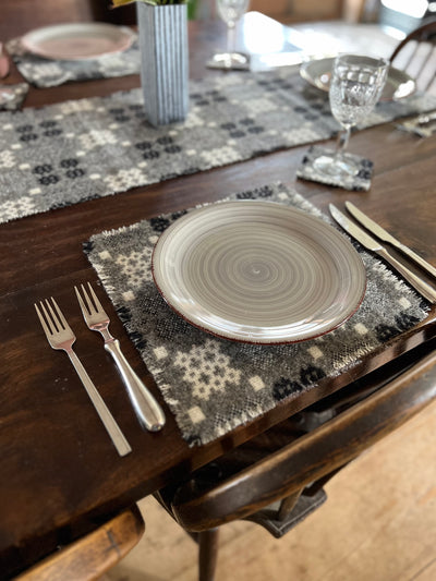 Welsh Tapestry Placemats – Grey Caernarfon
