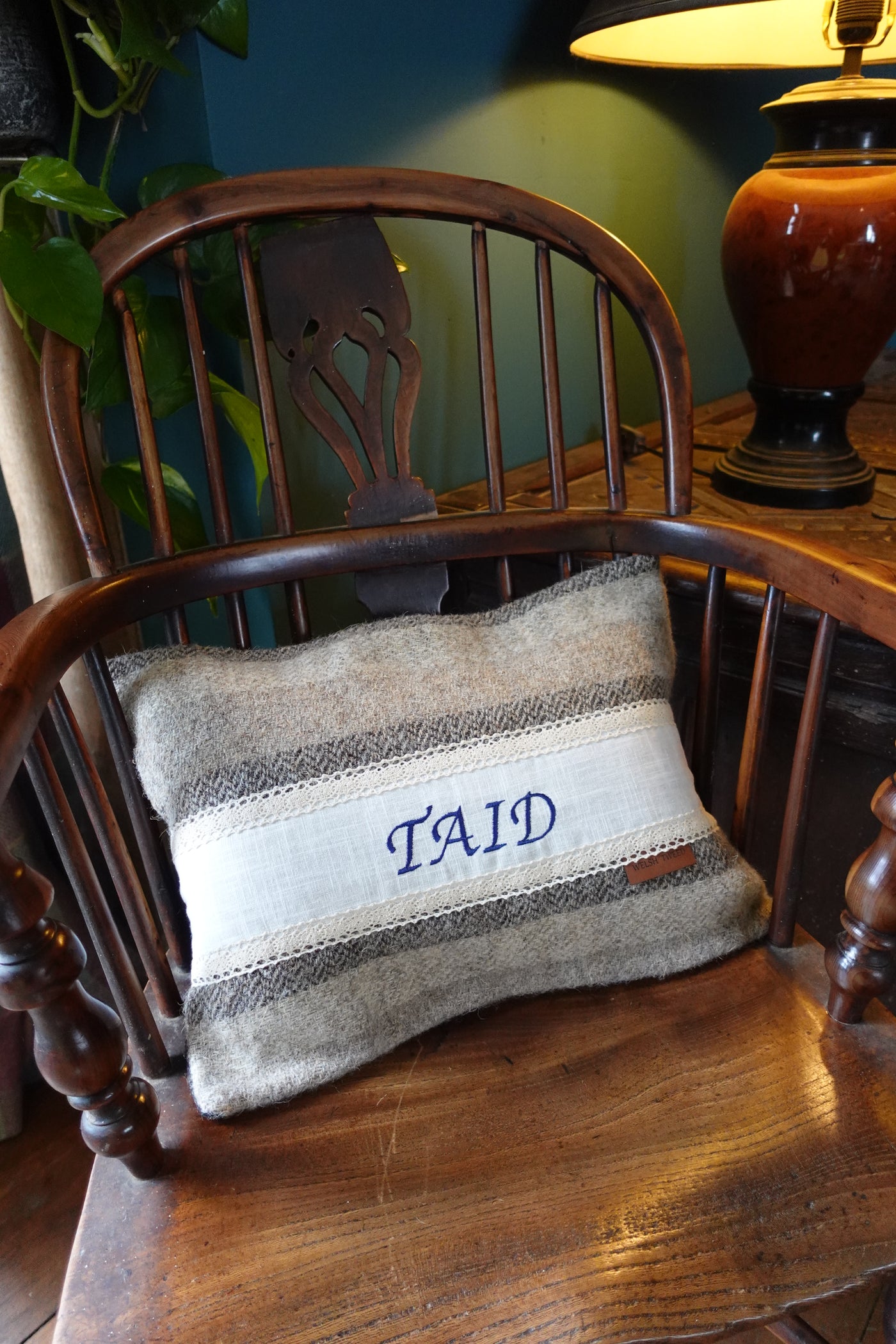 Personalised 'Taid' cushion