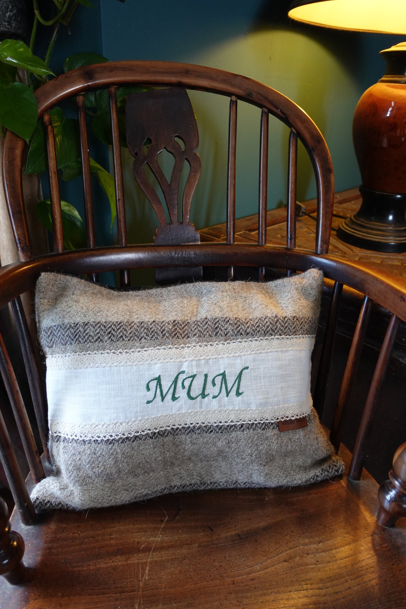 Personalised 'Mum' cushion