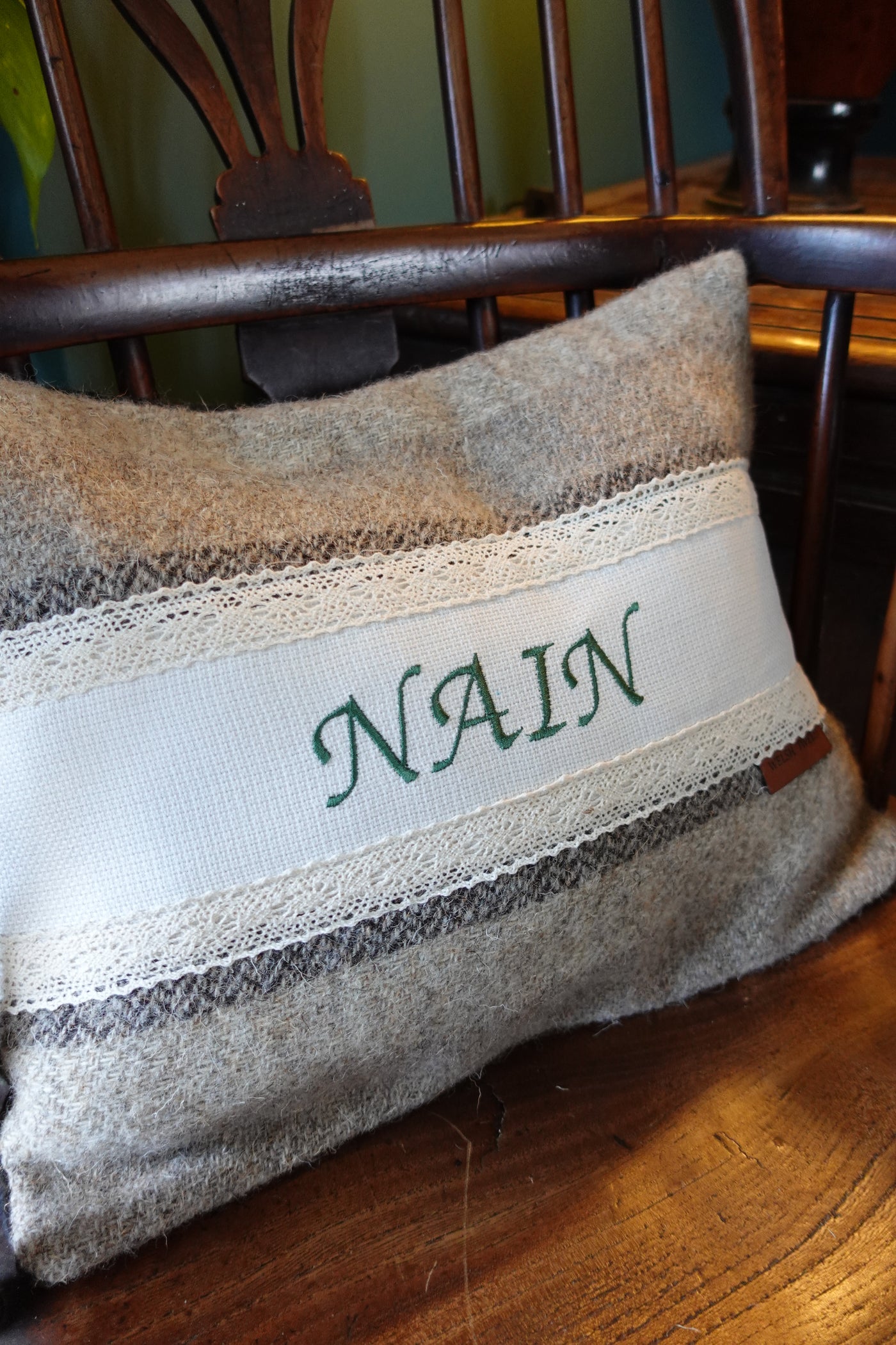 Personalised 'Nain' cushion