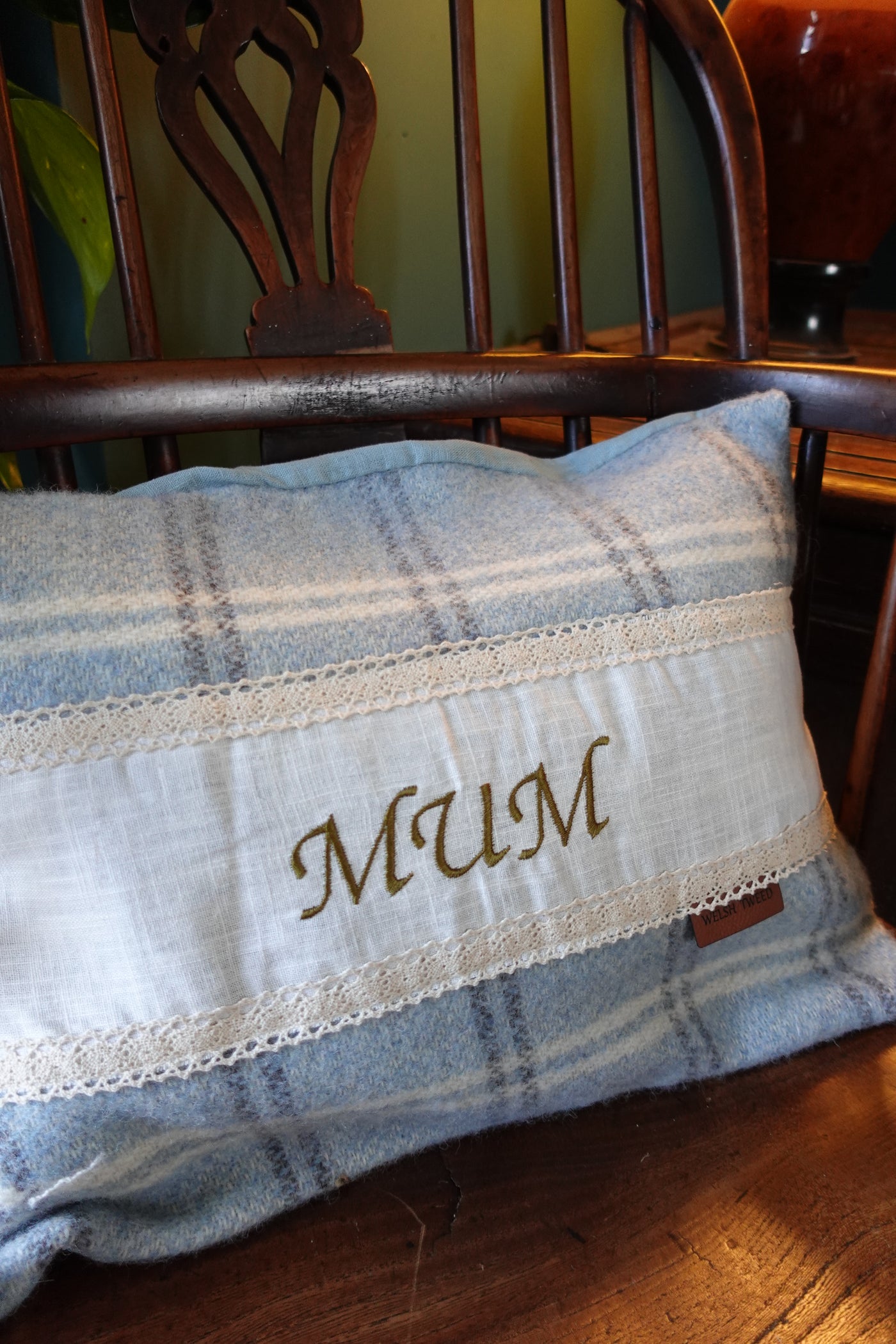 Personalised 'Mum' cushion