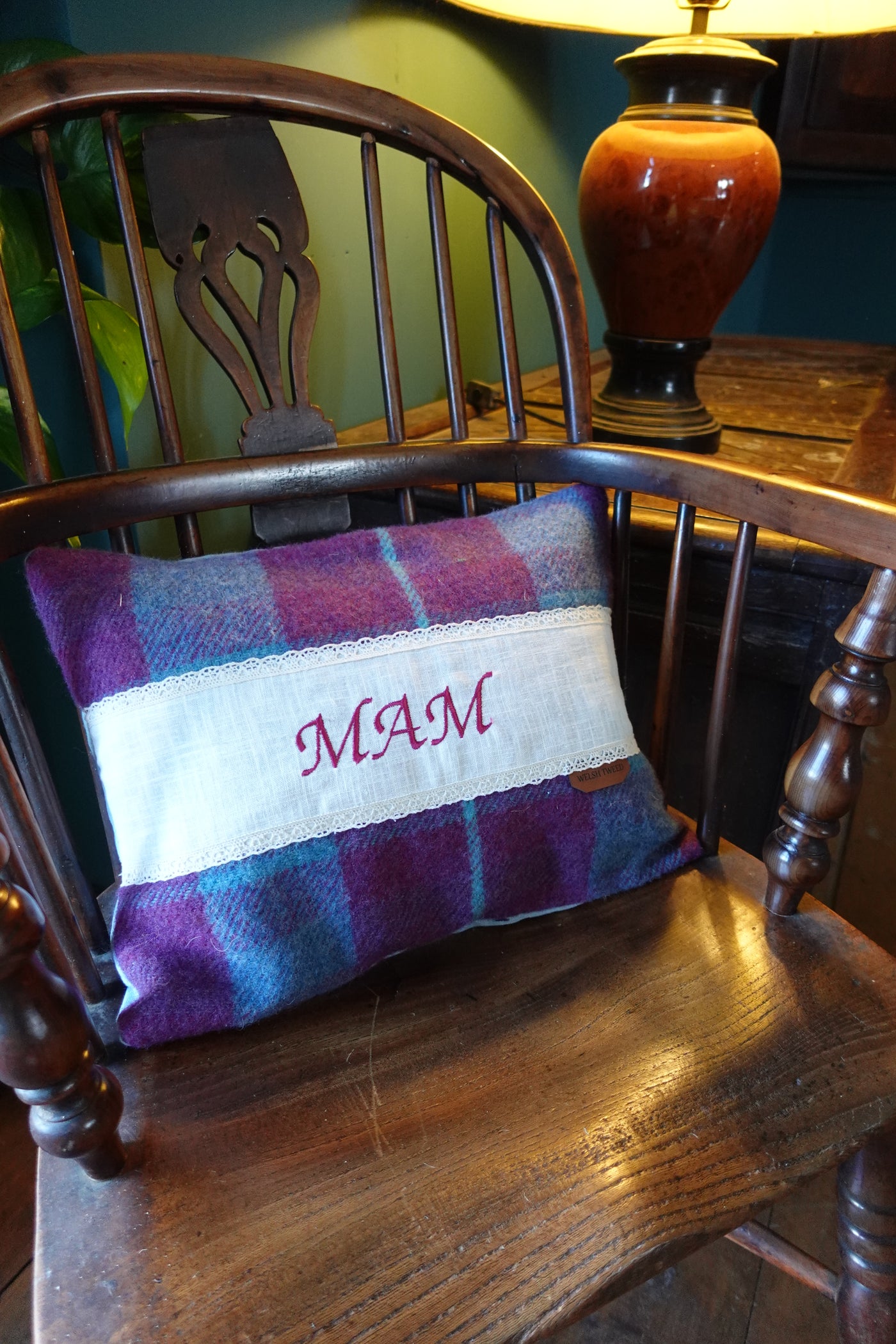 Personalised 'Mam' cushion