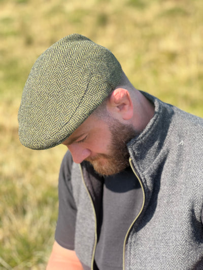 Chepstow Tweed Flat Cap