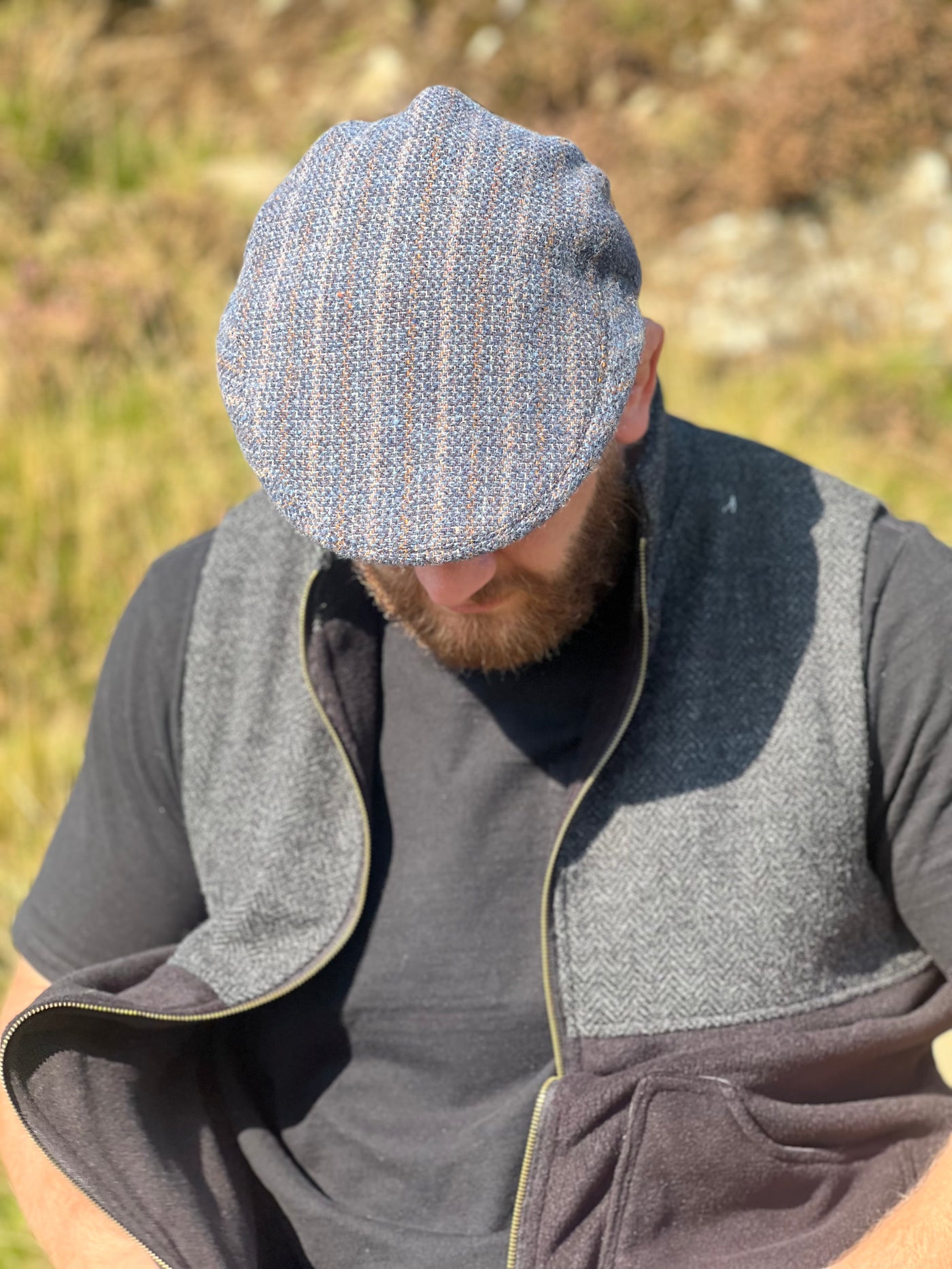 Conwy Chain Flat Cap