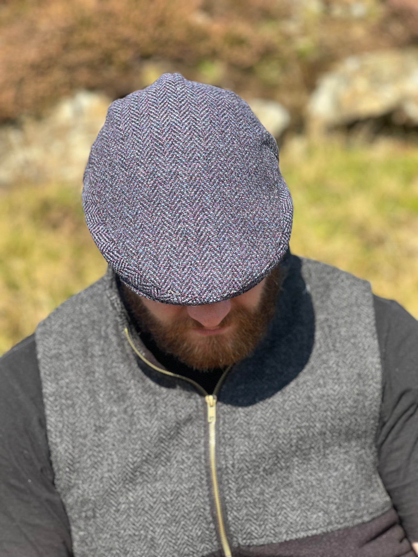 Brenin Tweed Flat Cap