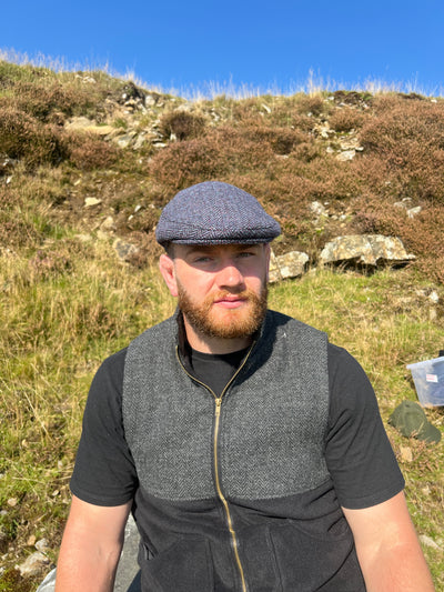 Brenin Tweed Flat Cap