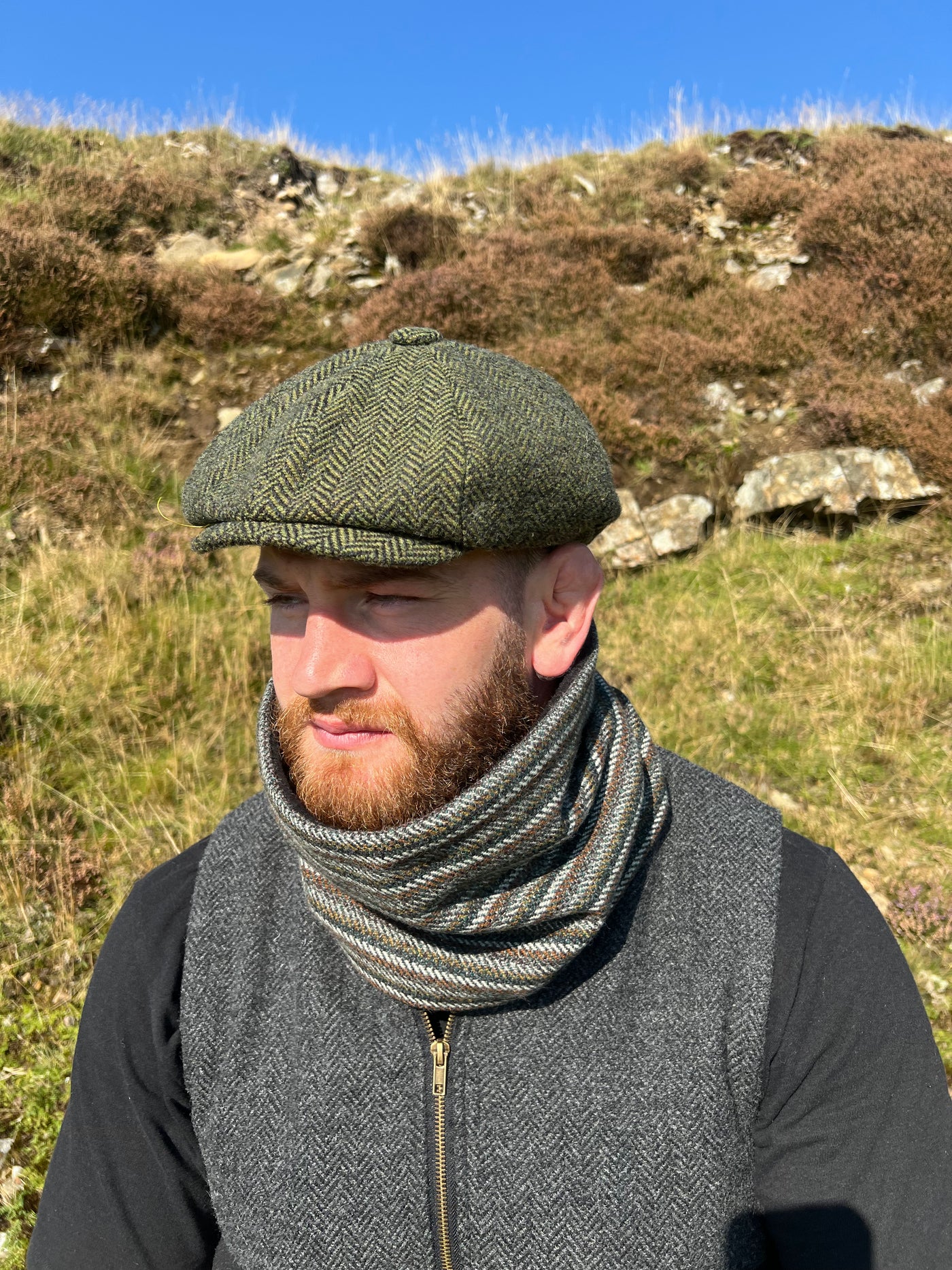 Cardiff Tweed Neck Warmer