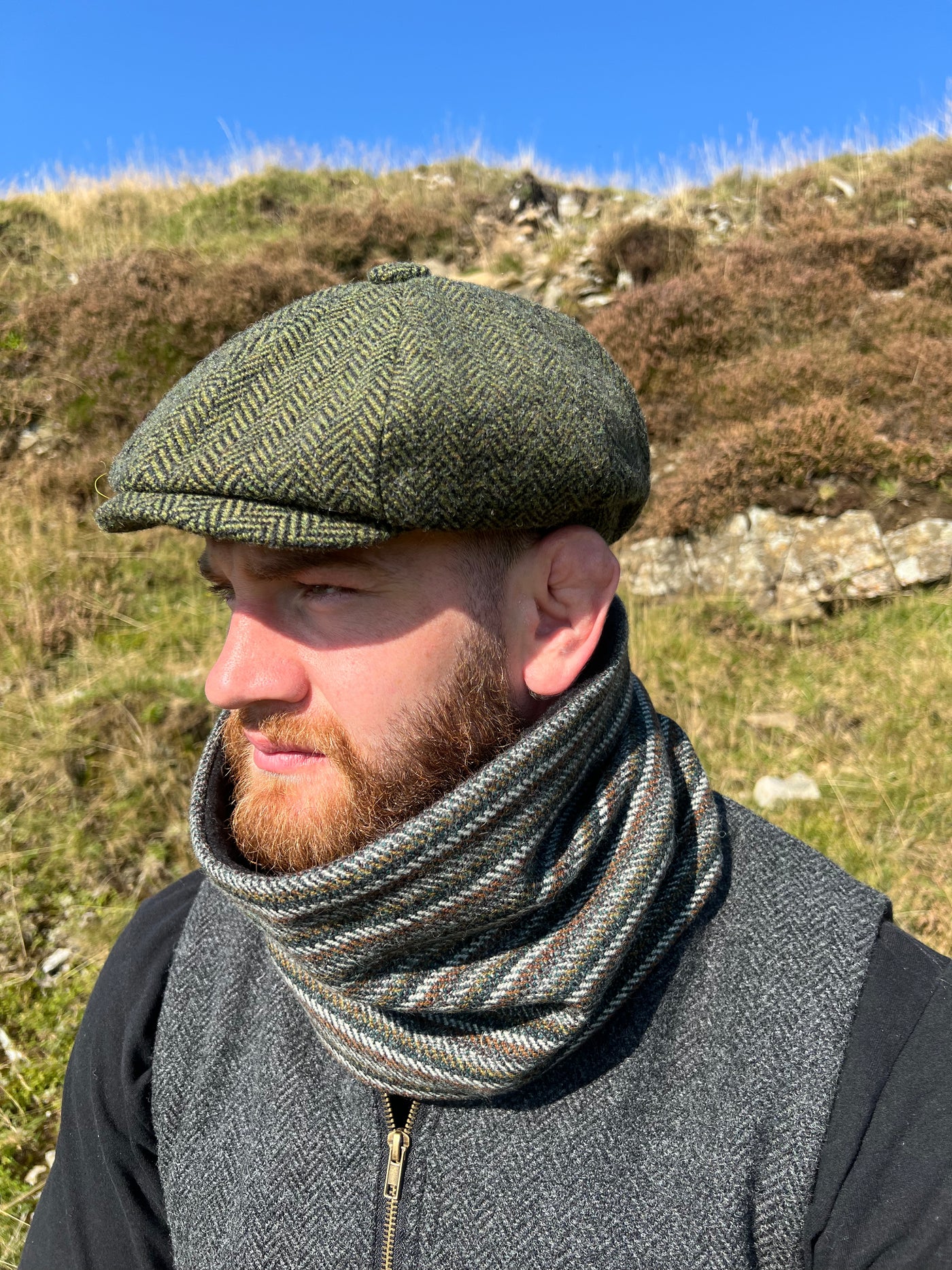 Cardiff Tweed Neck Warmer