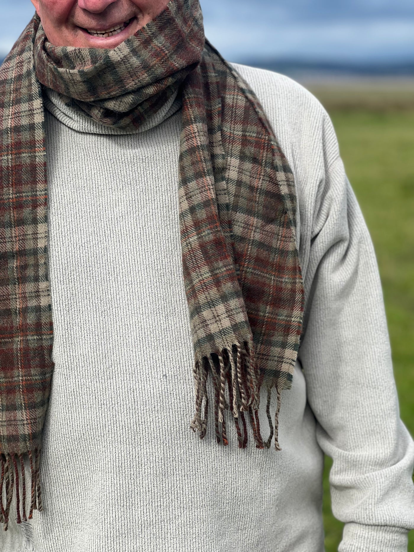 Brown Woollen Scarf