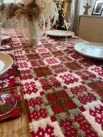 Welsh Tapestry Table Runner – Robin Goch