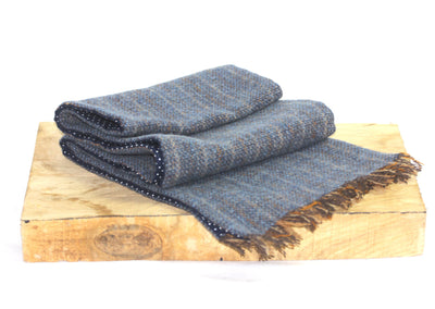 Conwy Tweed with Blue Polka Dot Lining