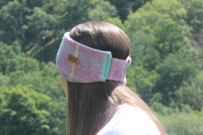 Pink and Green Pastel Headband