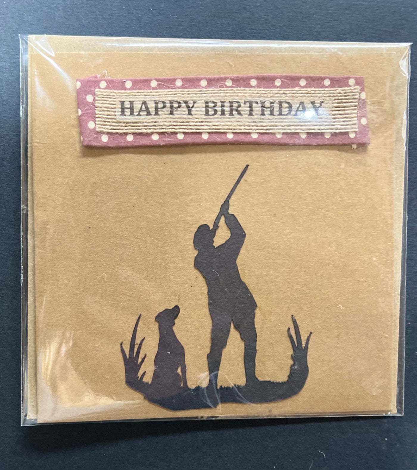 Birthday Card - Shooting Man