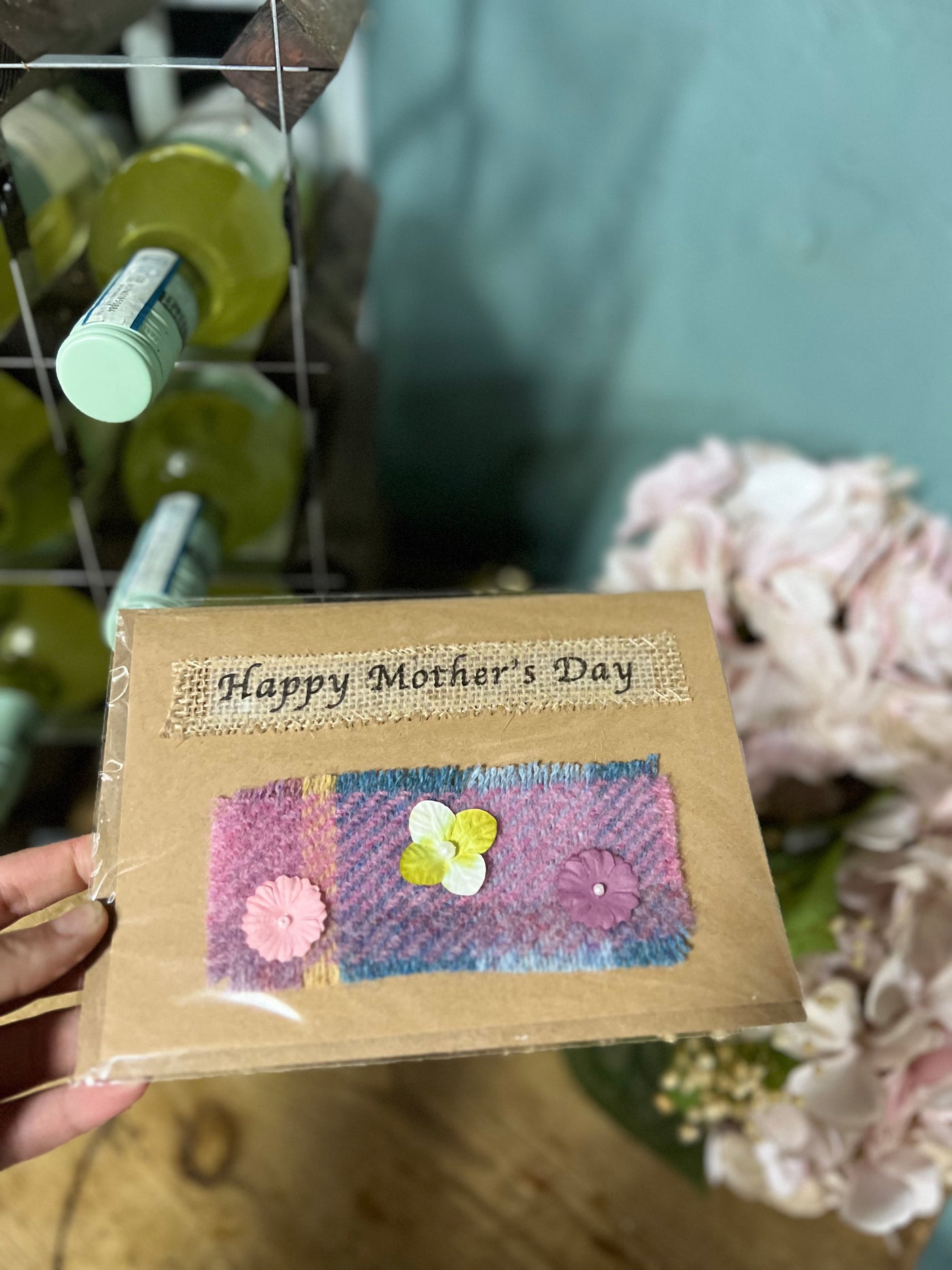 Mother's Day Card (pink flowers)