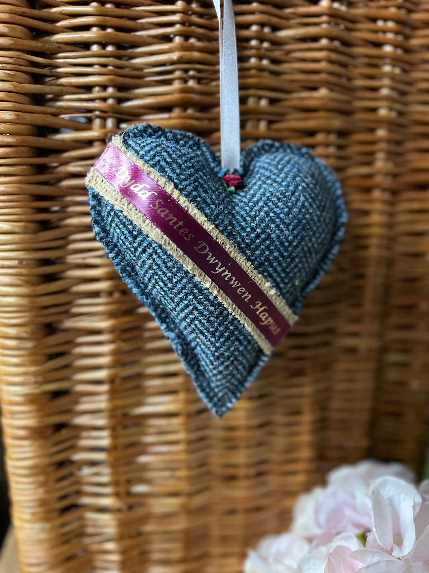 Valentines Day Heart Decoration (Pembroke Tweed)