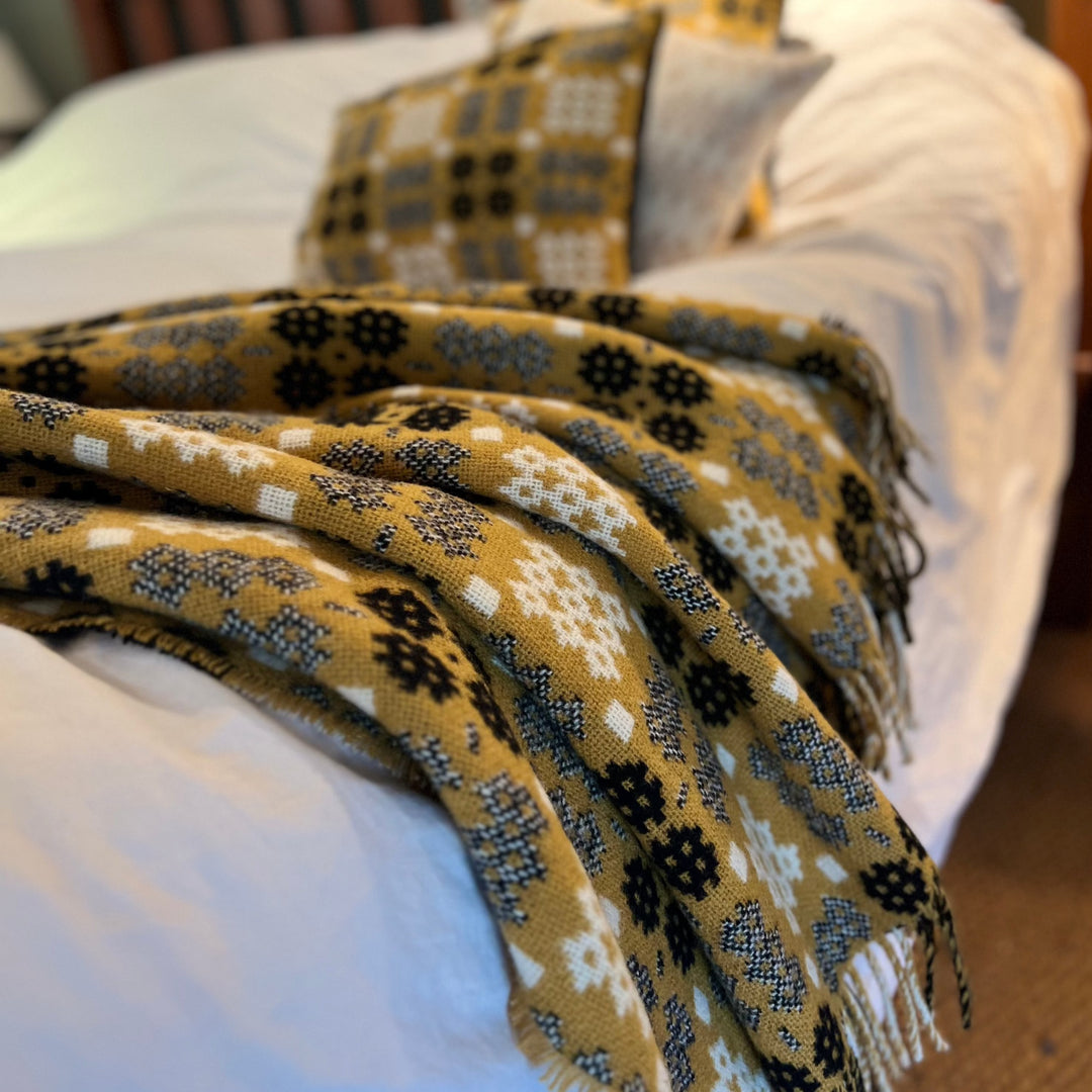 布団・毛布 WELSH TAPESTRY BLANKET GOLD image_aefa4faf-392b-449e-9699-