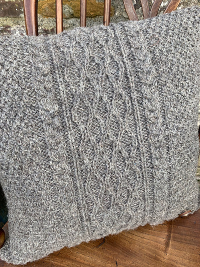Pentwyn Farm to Yarn Jacobs Wool Cushion